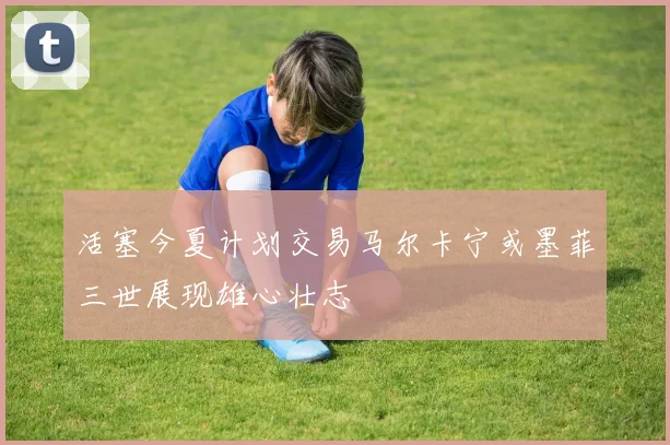 活塞今夏计划交易马尔卡宁或墨菲三世展现雄心壮志